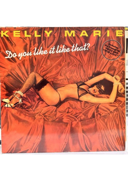 Kelly Marie ‎- Do You Like It Like That? 1980 Baskı Lp - Plak