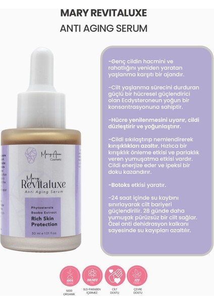 Revitaluxe Anti Aging Serum 30 ml