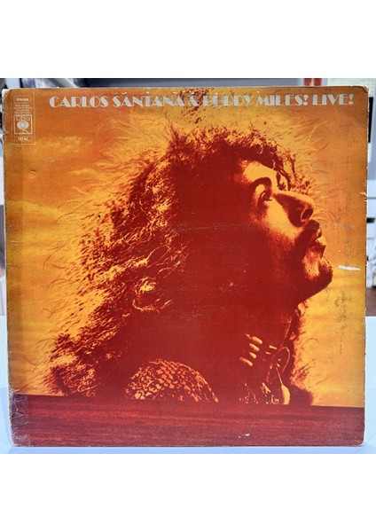 Carlos Santana and Buddy Mıles - Carlos Santana and Buddy Mıles! Live ! 1972 Baskı Lp - Plak