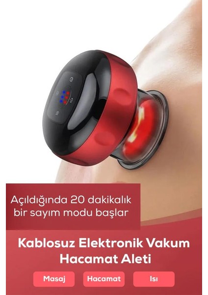 Kablosuz Elektronik Vakum ve Hacamat Aleti