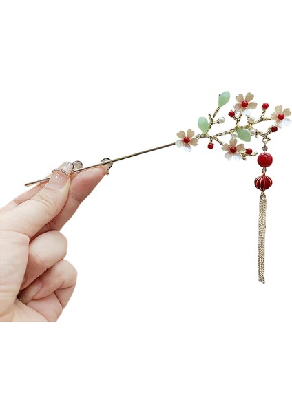 Antika Çiçek Saç Tokası (Yurt Dışından)