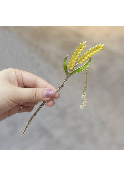 Antika Çiçek Saç Tokası (Yurt Dışından) fırsatları