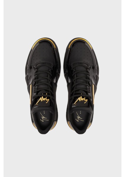 Logolu Deri Sneaker Erkek Ayakkabı RM40002 fırsatları