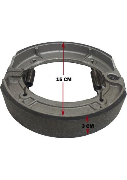 Arka Fren Balata Chopper 150/250 cc