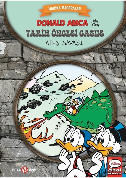 Disney Harika Maceralar - Donald Amca Tarih Öncesi Casus - Ateş Savaşı - 6