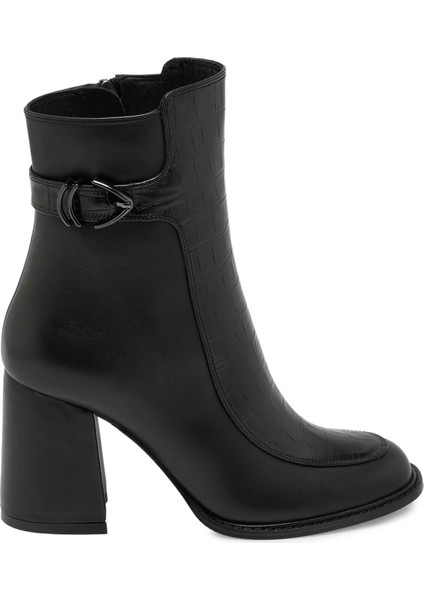Siyah Hakiki Deri Kadın Klasik Bot - K24K1BT67709-N97 modelleri