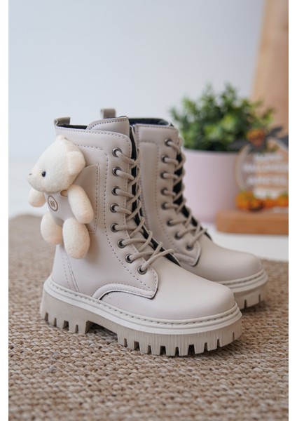 D006 Günlük Ortopedik Ayıcıklı Kız Çocuk Botu modelleri