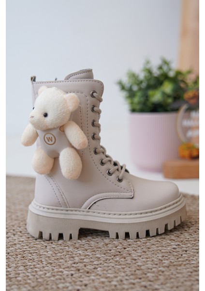 D006 Günlük Ortopedik Ayıcıklı Kız Çocuk Botu fırsatları