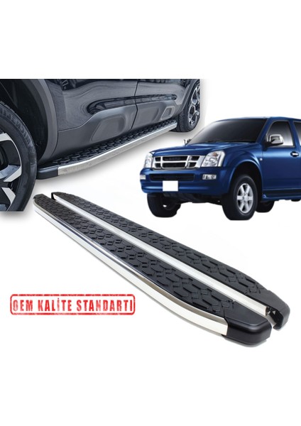 D Max 2005 2012 Araca Özel Blackline Yan Basamak