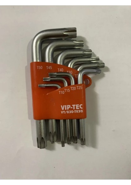 Viptec Torx Allen Seti 9'lu