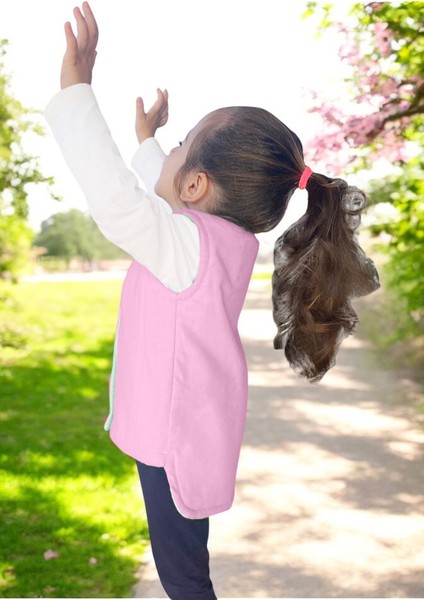 Joyous Mom Kids Müslin Bebek Yelek Organik Müslin Çocuk Yelek Yenidoğan Yelek Kışlık Bebek ve Çocuk Yelek