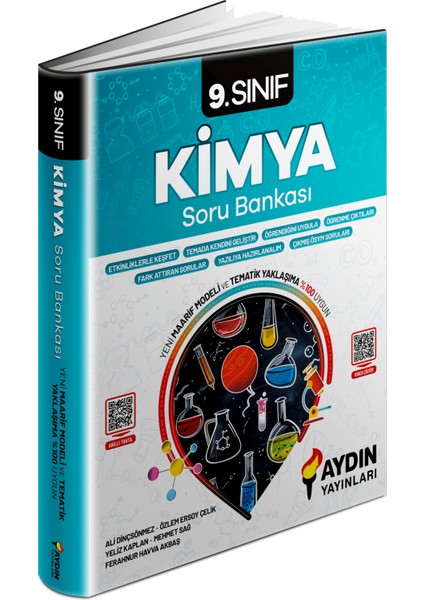 9. Sınıf Kimya Konu Özetli Soru Bankası Aydın Yayınları (2024-2025)