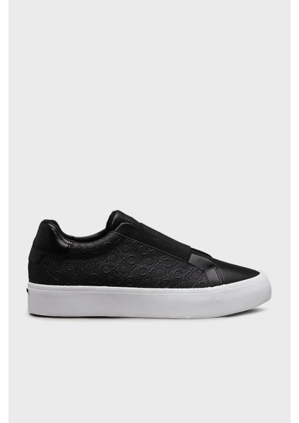 Calvin Klein Deri Logolu Sneaker Ayakkabı HW0HW02219BEH Kadın Ayakkabı HW0HW02219 Beh