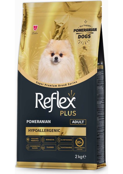 Plus Pomeranian Yetişkin Köpek Maması 2 kg