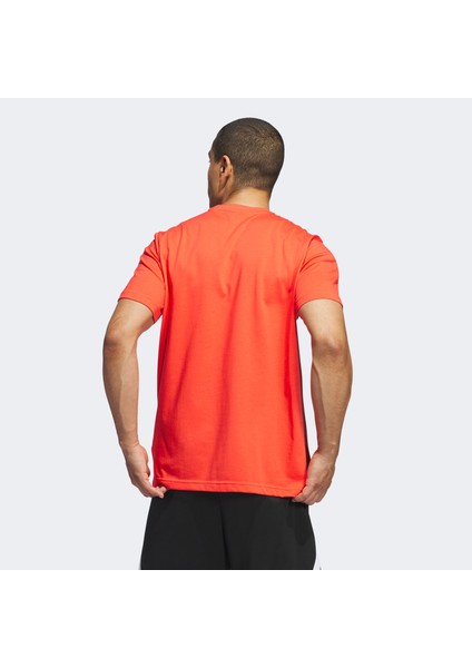 Wwh Logo Erkek Kırmızı Günlük T-Shirt.- fiyatları