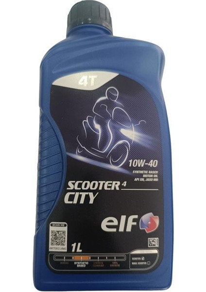 Elf Scooter 4 City 10W40 1 Litre