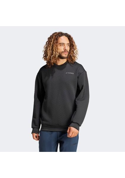 Adidas Terrex Xploric Erkek Siyah Günlük Sweatshirt.-