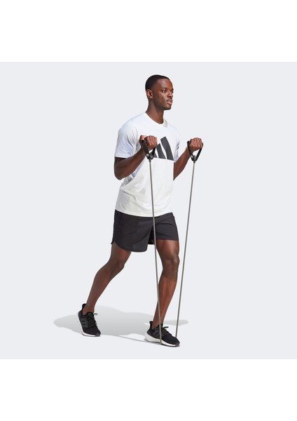 Training Essentials Erkek Beyaz Günlük T-Shirt.- indirimleri