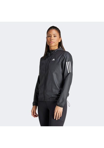Own The Run 3 Kadın Siyah Koşu Ceketi.- fiyatları