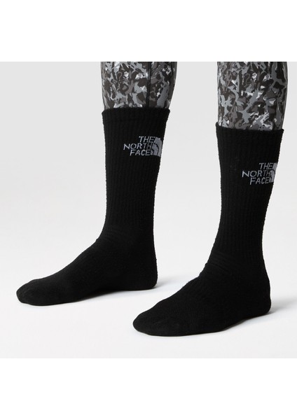 Multi Sport Crew Unisex 3lü Renkli Çorap.-