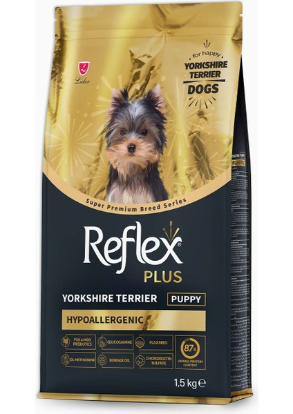 Plus Yorkshire Terrier Puppy Yavru Köpek Maması 1,5 kg