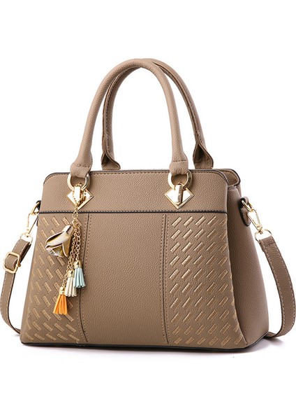 Kadın Büyük Kapasiteli Omuz Crossbody Kadın Çanta (Yurt Dışından)