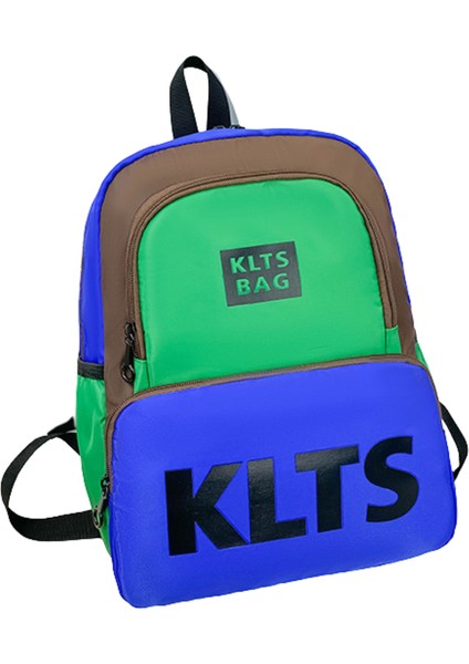 Kişiselleştirilmiş Kontrast Renk Büyük Kapasiteli Ilkokul Öğrenci Sırt Çantası (Yurt Dışından)