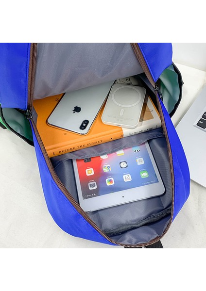 Kişiselleştirilmiş Kontrast Renk Büyük Kapasiteli Ilkokul Öğrenci Sırt Çantası (Yurt Dışından) fırsatları