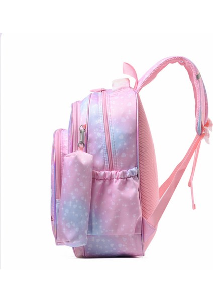 Ilkokul Çocukları Için Kalem Kutulu Prenses Sırt Çantası Suya Dayanıklı, Mor (Yurt Dışından) modelleri