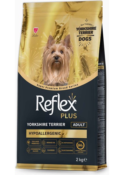 Plus Yorkshire Terrier Yetişkin Köpek Maması 2 kg