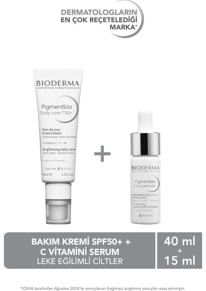 Aydınlatıcı Güneş Koruyuculu Krem 40 ml & C Vitaminli Gece Serumu 15 ml