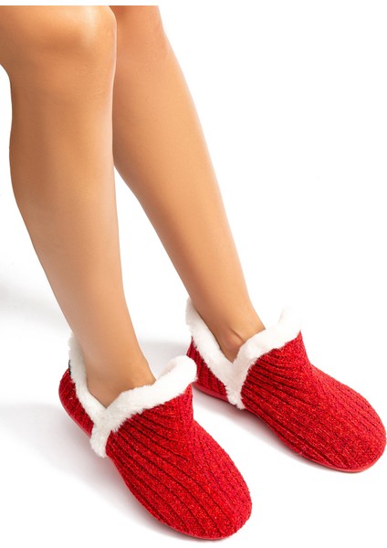 Carla Kadın Ev Botu Kırmızı 36/41