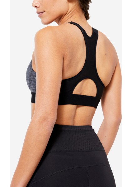 Domyos Fermuarlı Sporcu Sütyeni - Yüksek Destek indirimleri