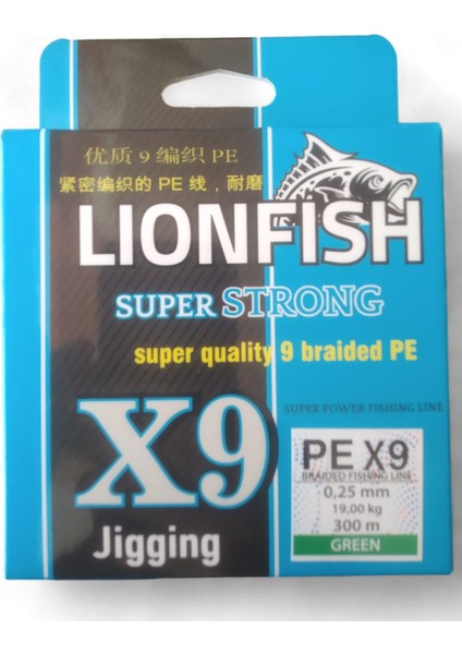 Lionfish Pe X9 0,25 mm 300 M Ipek Misina