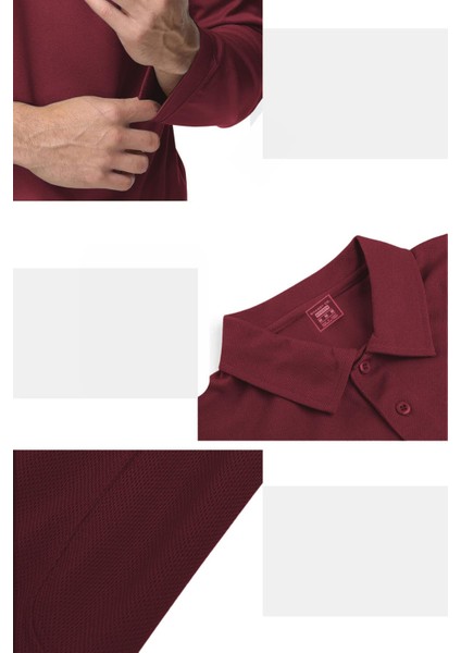 Erkek Jersey Golf Polo Gömlek Pike Performans Taktik Askeri Uzun Kollu T-Shirt
