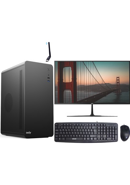 Swift X i5-3470 8GB 256GB SSD 22" Masaüstü Bilgisayar