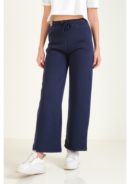 Kadın 3 Ip Şardonlu Eşofman Altı Lacivert fırsatları