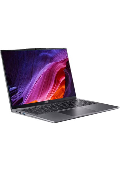 Aspire Lite 16 Intel Core I5-1235U 16GB Ddr5 Ram 1tb SSD 16'' IPS Wuxga Fhd Windows 11 Pro Taşınabilir Bilgisayar AL1651PWP04 + Zettaçanta