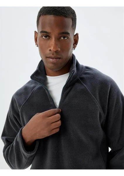 5WAM70062MK 931 Antrasıt Erkek Sweatshırt