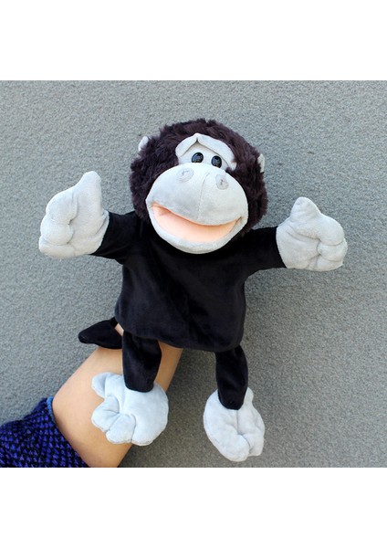 Orangutan Hayvan Rol-Play El Kuklası Peluş Oyuncak Çocuklar Için 28CM (Yurt Dışından)