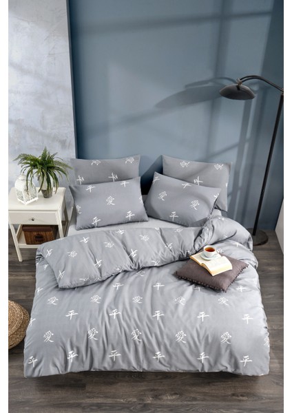 Ranforce Çarşafı Lastikli Çift Kişilik Nevresim takımı