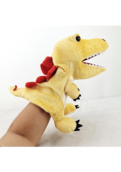 Stegosaurus El Kuklası Oyuncaklarıçocuk Interaktif Peluş Oyuncaklarçocuk HEDIYELERI30CM (Yurt Dışından)