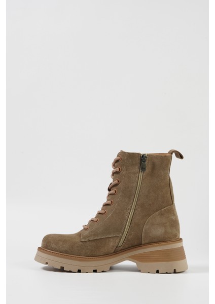 Kadın Tabacco Hakiki Süet Deri Günlük Bot fiyatları