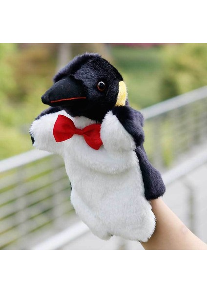 Penguen El Kuklası Peluş Oyuncak 25CM (Yurt Dışından)