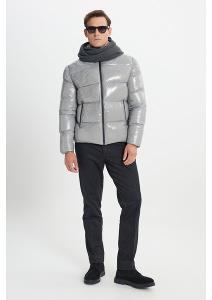 Standart Fit Soğuk Geçirmez Casual Mont fiyatları