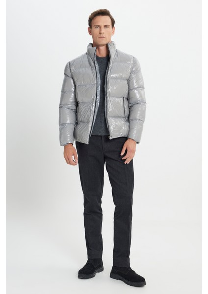 Standart Fit Soğuk Geçirmez Casual Mont indirimleri