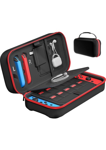 Nintendo Switch OLED Konsolu Taşınabilir Saklama Çantası (Yurt Dışından)