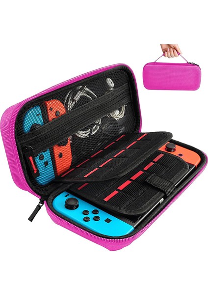 Taşınabilir Nintendo Switch OLED Konsol Saklama Çantası (Yurt Dışından)