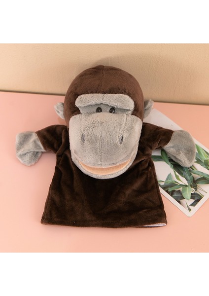 King Kong Rol Yapma Çocuk Konfor El Kuklası Peluş Oyuncak 25CM (Yurt Dışından)