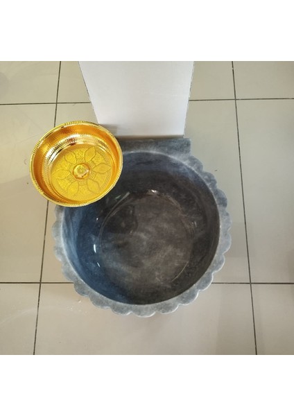 Gri Mermer Ince Dilimli Tasarım Kurna modelleri